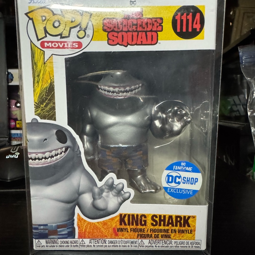 King shark metallic funko pop